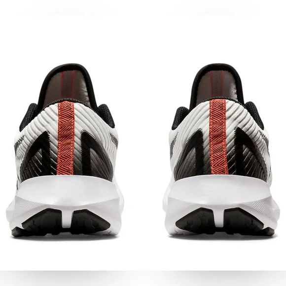 ASICS Versablast White and Black Womens Running Gym Lace Up Sneakers Size 10 - Picture 5 of 9